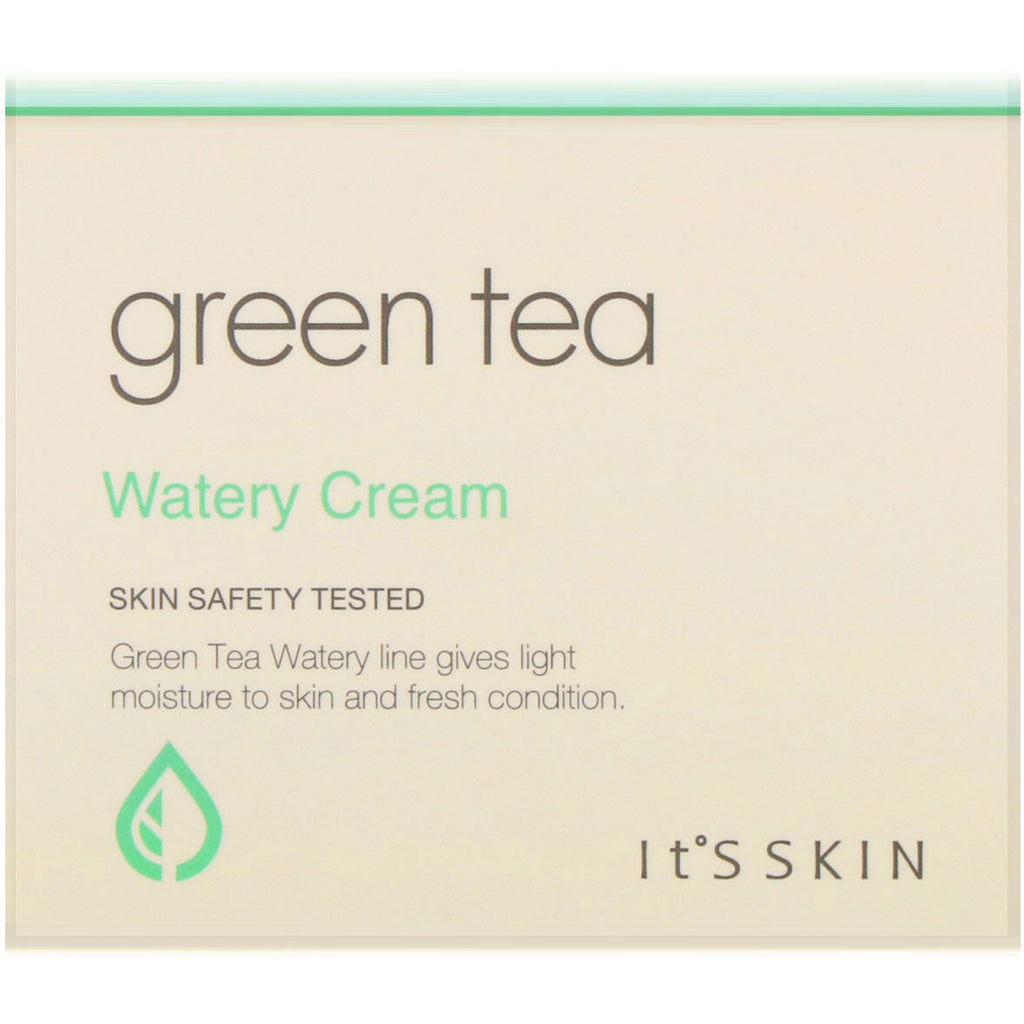 It's Skin, Té verde, Crema acuosa, 50 ml