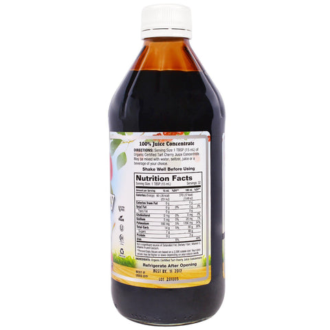 Dynamic Health Laboratories, Tarta de cereza una vez al día, Ultra 5X, 100 % jugo concentrado, 16 fl oz (473 ml)