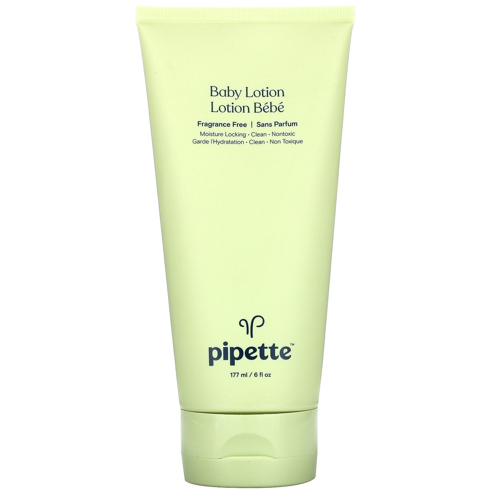 Pipette, Baby Lotion, Fragrance Free,  6 fl oz (177 ml)