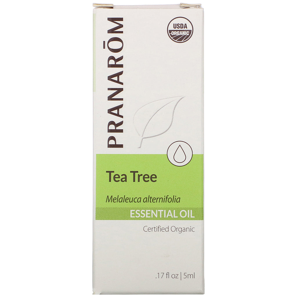 Pranarom, Aceite esencial, Árbol del té, 0,17 fl oz (5 ml)