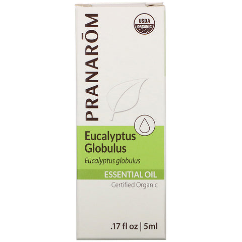 Pranarom, Aceite esencial, Eucalipto globulus, 0,17 fl oz (5 ml)