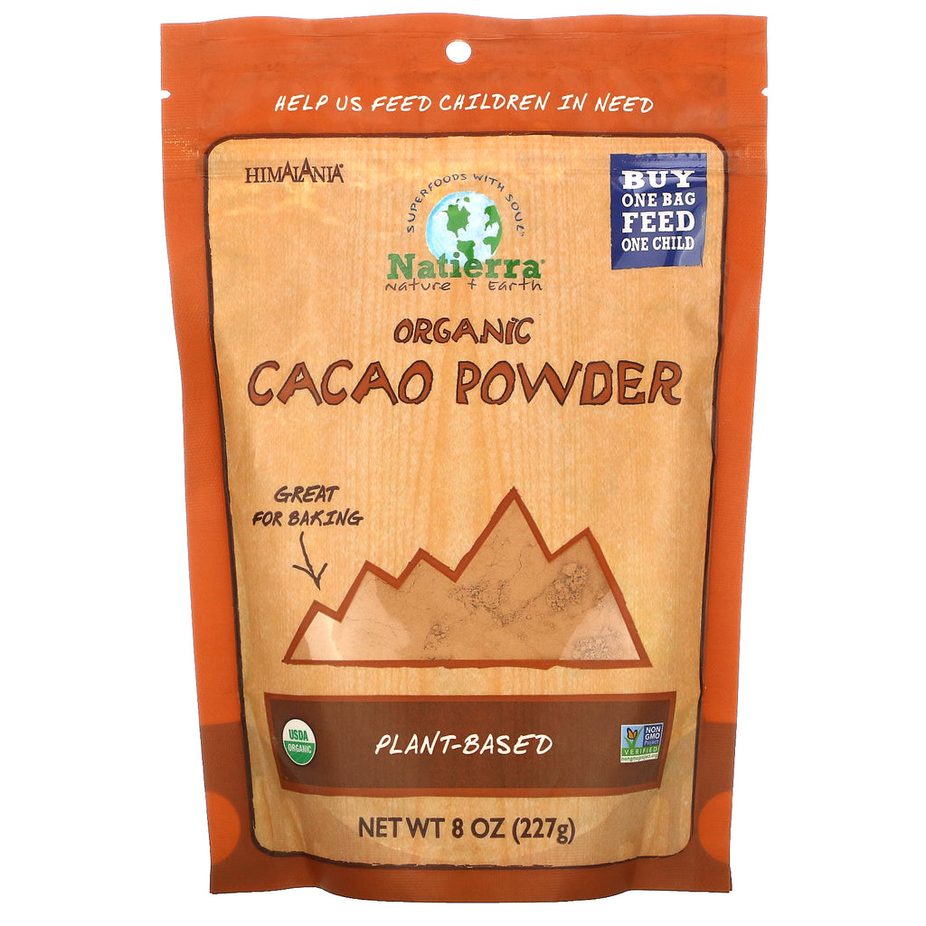 Natierra, Organic Cacao Powder, 8 oz (227 g)