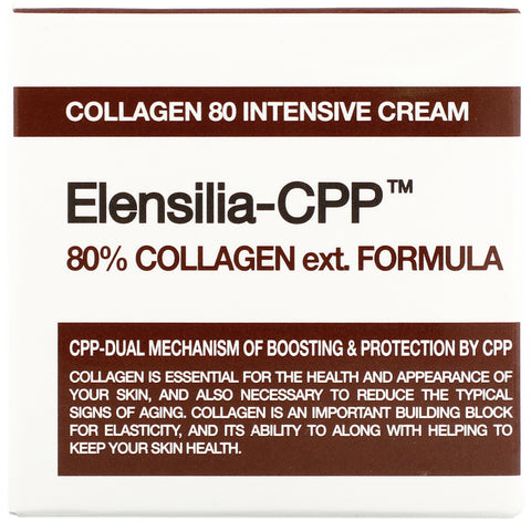 Elensilia, Elensilia-CPP, Crema Intensiva Colágeno 80, 50 g
