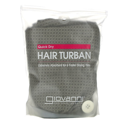 Giovanni, Turbante para cabello de secado rápido, 1 turbante para cabello