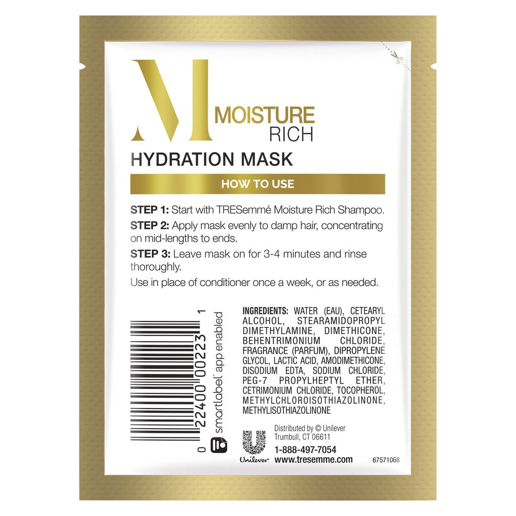 Tresemme, Moisture Rich, Hydration Mask, 1.5 oz (42 g)