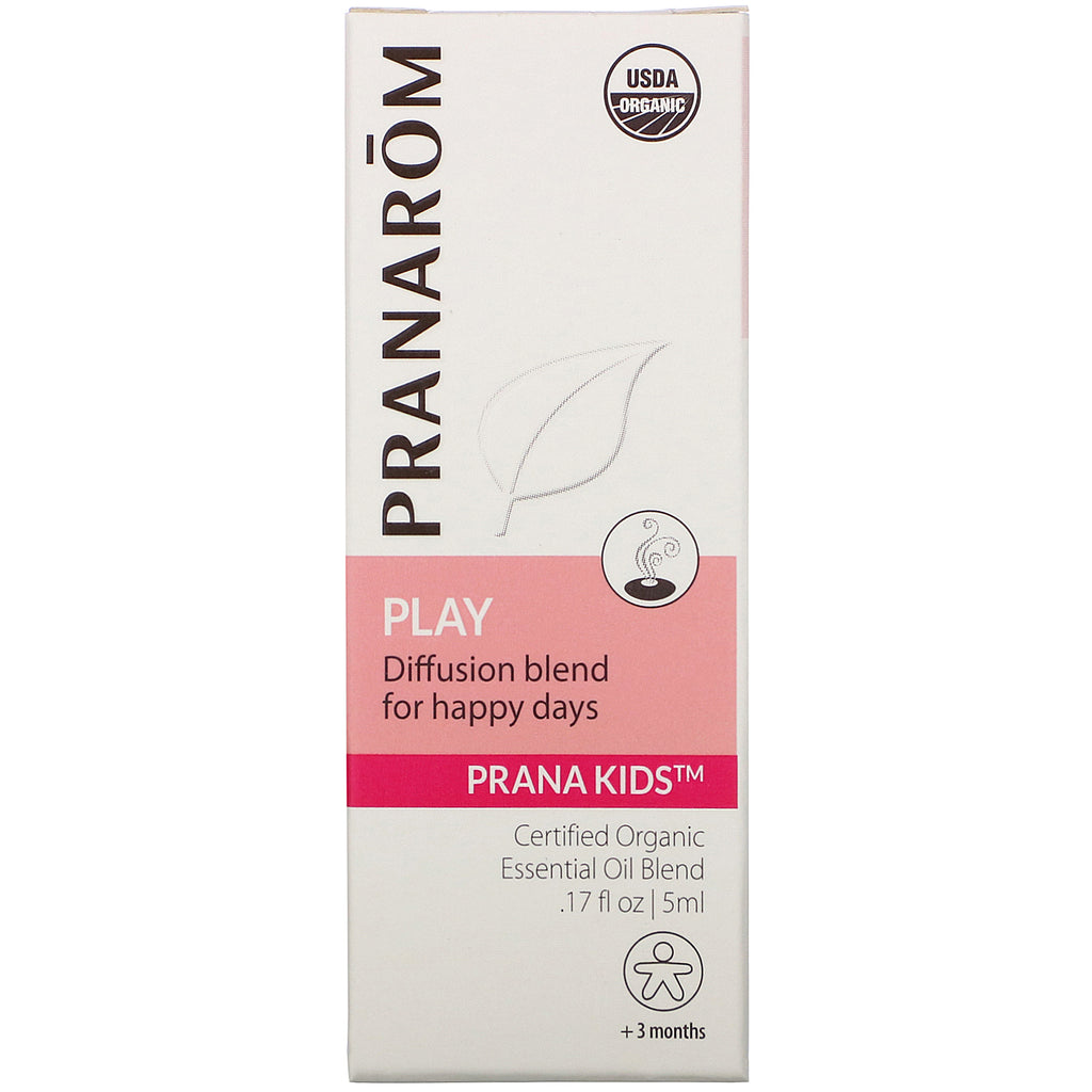 Pranarom, PRANA KIDS, Aceite esencial, Juego, +3 meses, 0,17 fl oz (5 ml)