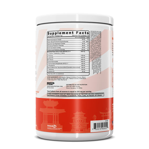 RSP Nutrition, Fast Fuel, fórmula preentrenamiento, hidratación y resistencia, Dreamsicle de naranja japonesa, 11,64 oz (330 g)