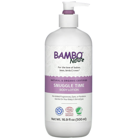 Bambo Nature, Snuggle Time Body Lotion, 16.9 fl oz (500 ml)