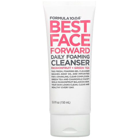 Formula 10.0.6, Best Face Forward, Daily Foaming Cleanser, 5 fl oz (150 ml)