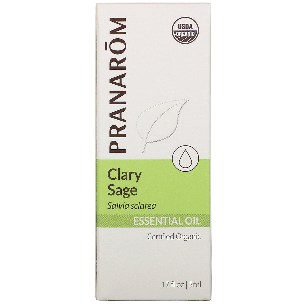Pranarom, æterisk olie, Clary Sage, 0,17 fl oz (5 ml)