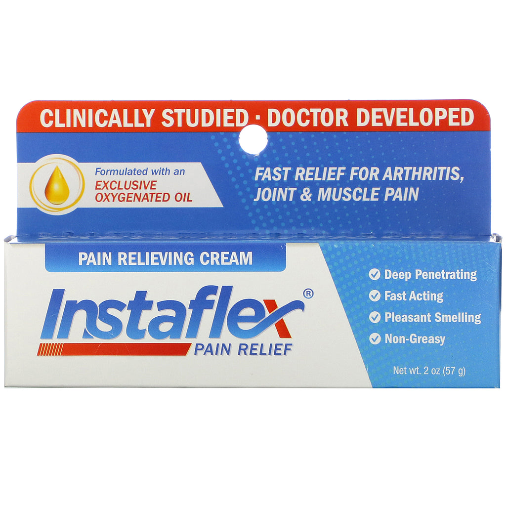 Instaflex, Crema para aliviar el dolor, 2 oz (57 g)