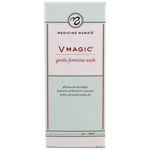 Medicine Mama's, VMagic, gel de baño femenino suave, 4 oz (118 ml)