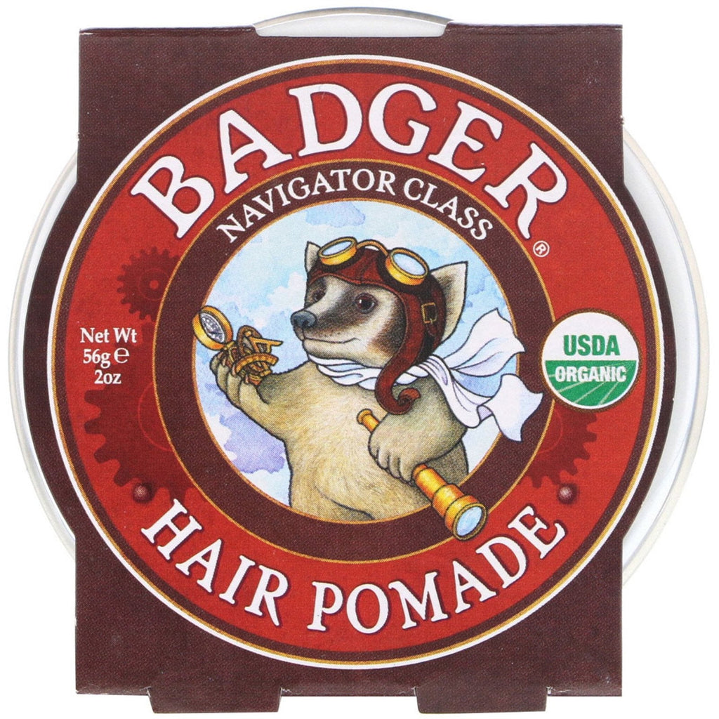Badger Company, , pomada para el cabello, clase Navigator, 2 oz (56 g)