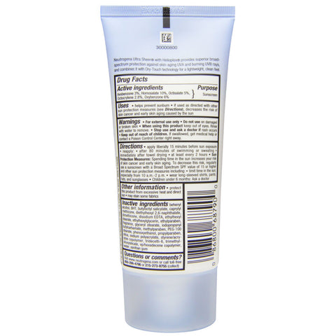 Neutrogena, Ultra Sheer Dry Touch Solcreme, SPF 55, 3,0 fl oz (88 ml)