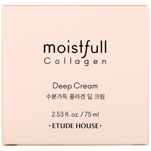 Etude House, Moistful Collagen, Deep Cream, 2,53 fl oz (75 ml)
