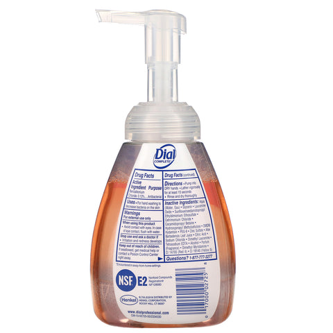 Dial, jabón de manos antibacteriano en espuma completo, aroma original, 7,5 fl oz (221 ml)