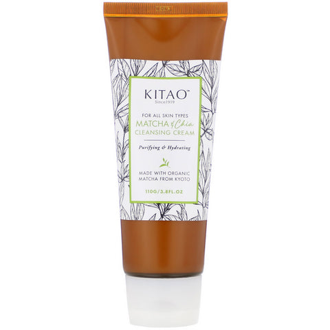 Kitao, Matcha & Chia, Cleansing Cream, 3.8 fl oz (110 g)