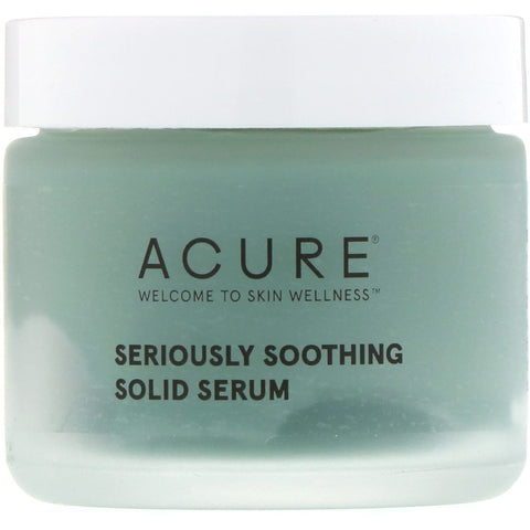 Acure, Seriously Soothing Solid Serum, 1.7 fl oz (50 ml)