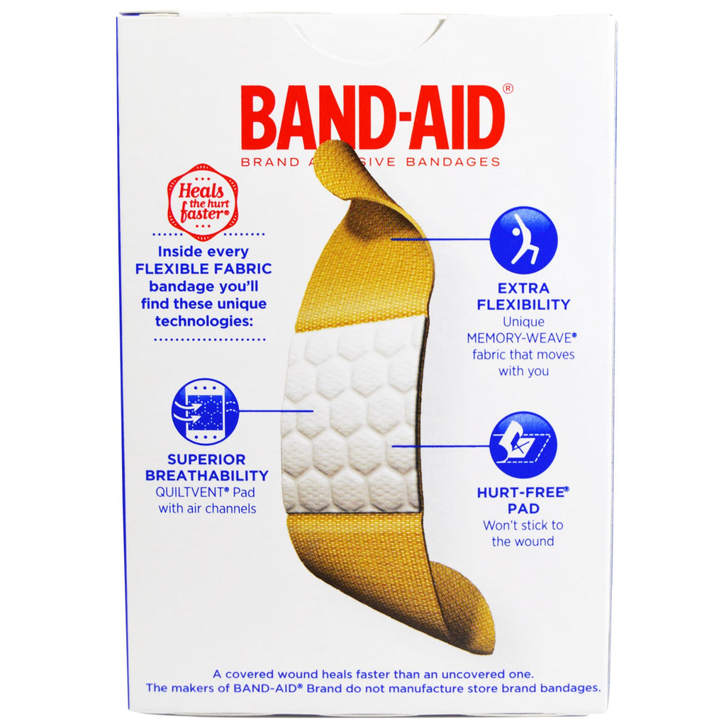 Plaster, selvklæbende bandager, fleksibelt stof, 30 bandager