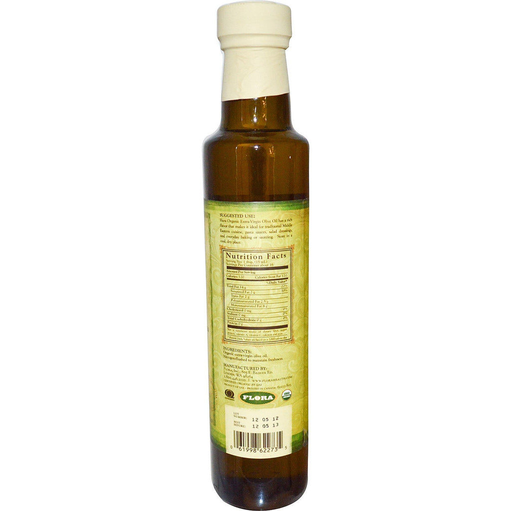 Flora, ekstra jomfru olivenolie, 8,5 fl oz (250 ml)