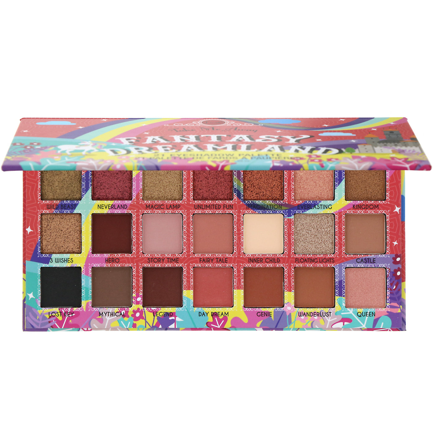 J.Cat Beauty, Take Me Away, Eyeshadow Palette, ESP303 Fantasy Dreamland, 0.88 oz (25 g)