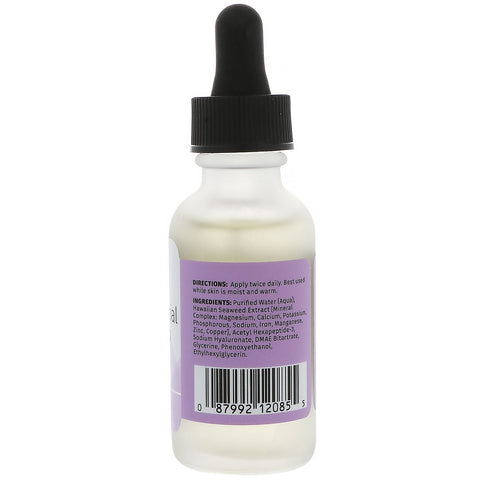 Reviva Labs, Preparación facial de péptidos para la piel con ácido hialurónico, antienvejecimiento, 1 fl oz (29,5 ml)