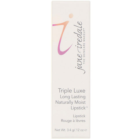 Jane Iredale, Triple Luxe, Long Lasting Naturally Moist Lipstick, Joanna, 0,12 oz (3,4 g)