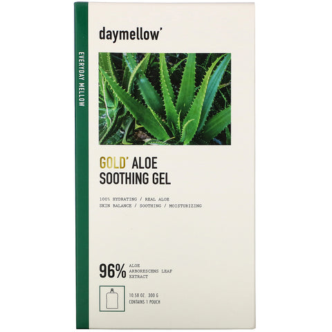 Daymellow, Gold, Aloe Soothing Gel, 10.58 oz (300 g)