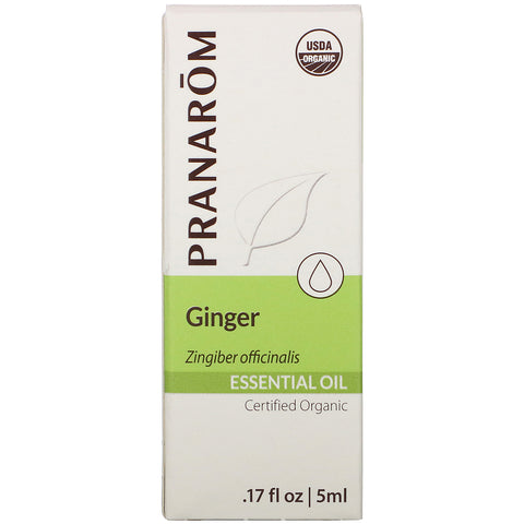 Pranarom, Essential Oil, Ginger, .17 fl oz (5 ml)