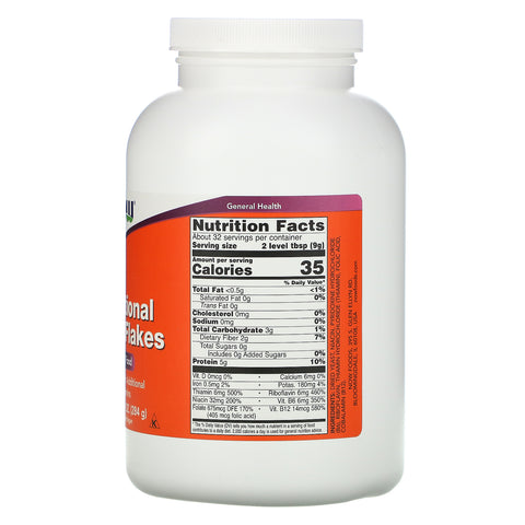 Now Foods, copos de levadura nutricional, 10 oz (284 g)