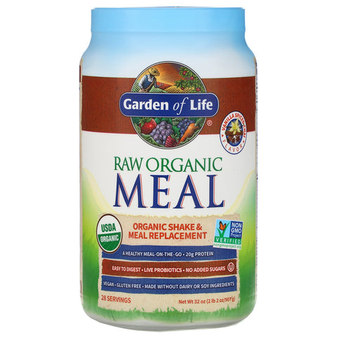 Garden of Life, RAW Organic Meal, Shake & Meal Replacement, Vanilla Spiced Chai, 2 lb 2 oz (907 g)