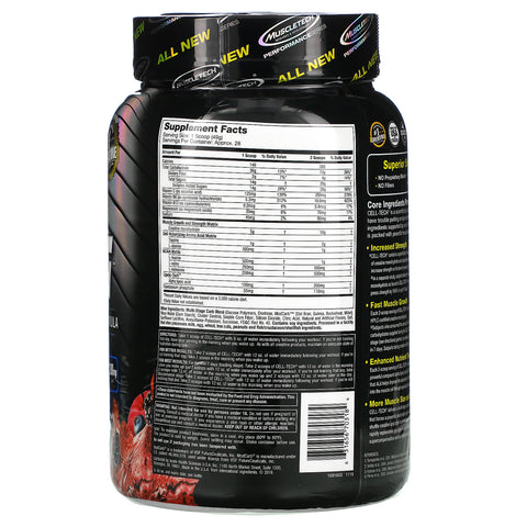 Muscletech, Performance Series, CELL-TECH, The Most Powerful Creatine Formula, Fruit Punch, 3.00 lbs (1.36 kg)