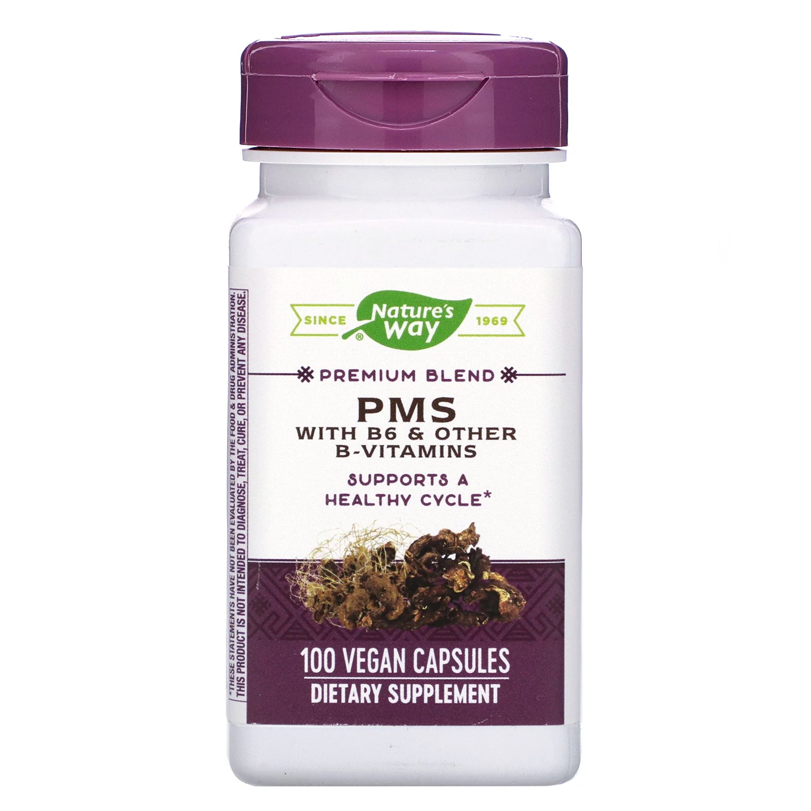 Nature's Way, PMS with B6 & Other B-Vitamins, 100 Vegan Capsules