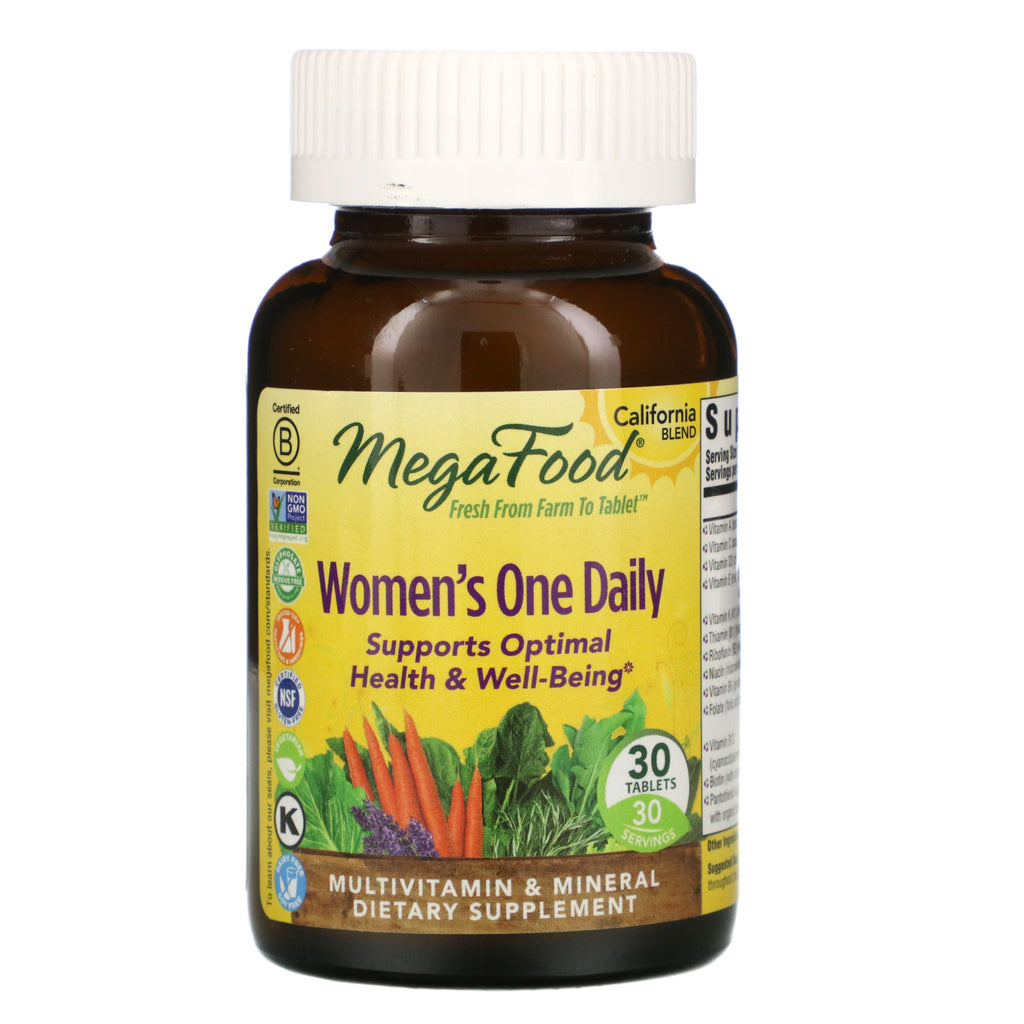 MegaFood, Women's One Daily, 30 Tablets