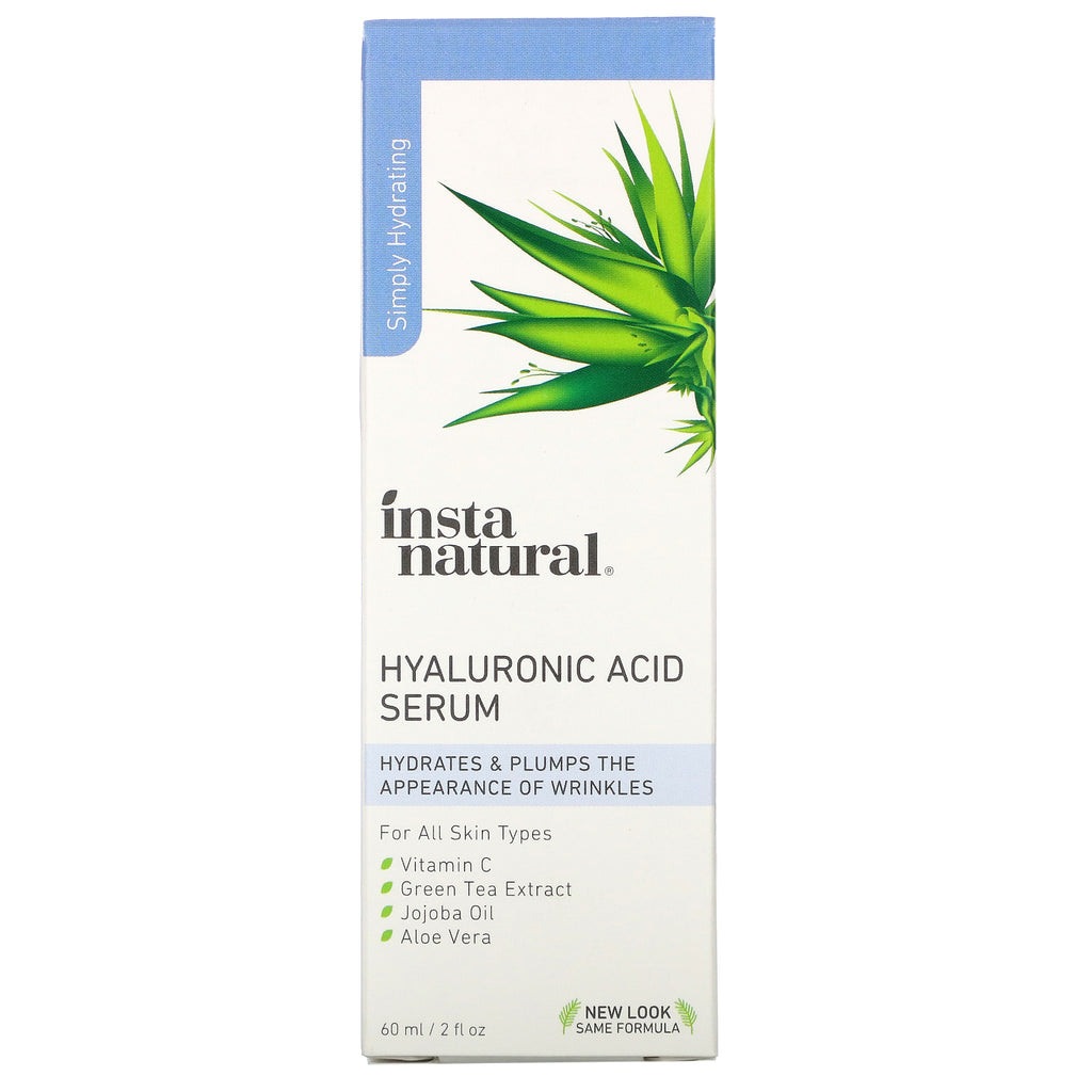 InstaNatural, Suero de ácido hialurónico, 2 fl oz (60 ml)