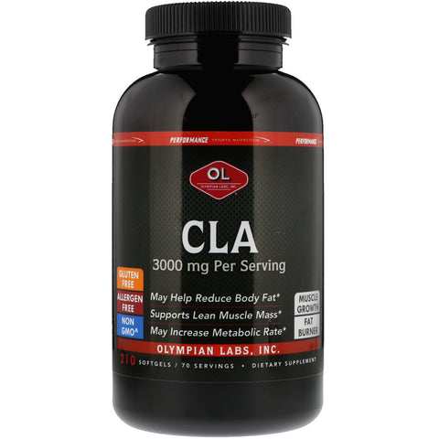 Olympian Labs, CLA, 3,000 mg, 210 Softgels