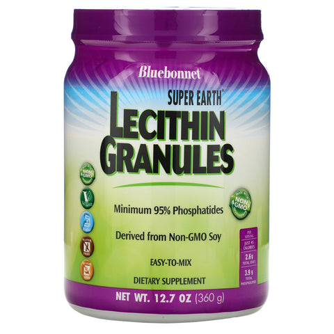 Bluebonnet Nutrition, Super Earth, Lecithin Granules, 12.7 oz (360 g)