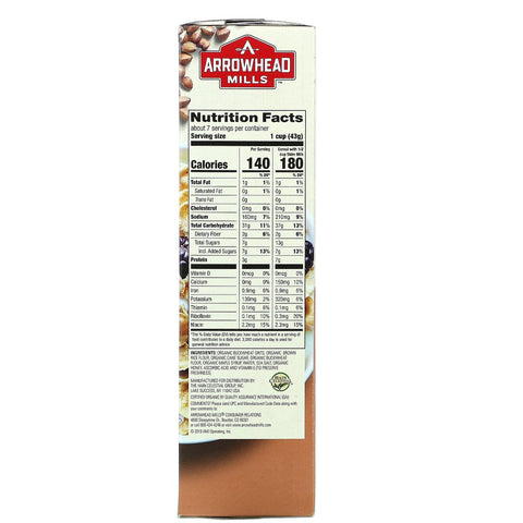 Arrowhead Mills, Ahorn Boghvede Flakes, Glutenfri, 10 oz (283 g)