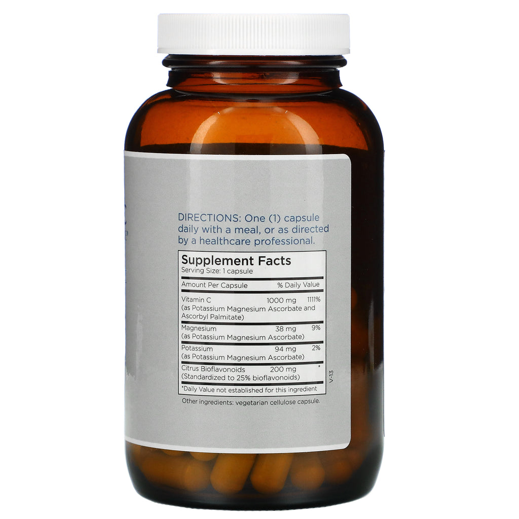 Metabolisk vedligeholdelse, bufret C-vitamin med bioflavonoider, 1.000 mg, 90 kapsler