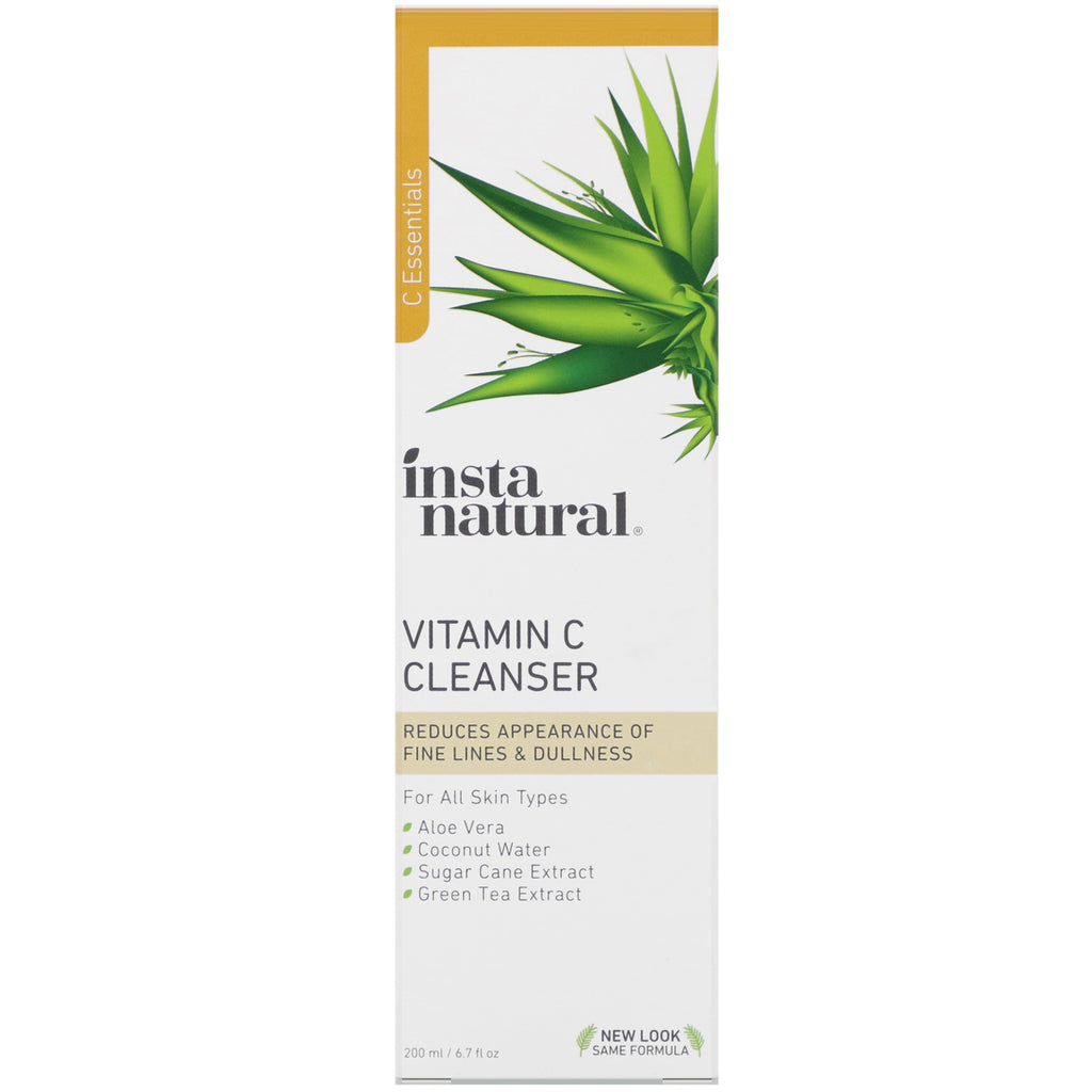 InstaNatural, Vitamin C Cleanser, 6,7 fl oz (200 ml)