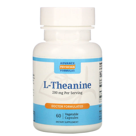 Advance Physician Formulas, L-Theanine, 200 mg, 60 Vegetable Capsules