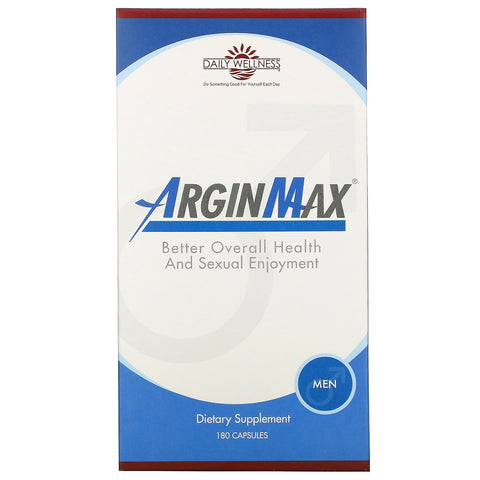 Daily Wellness Company, ArginMax, Men, 180 Capsules