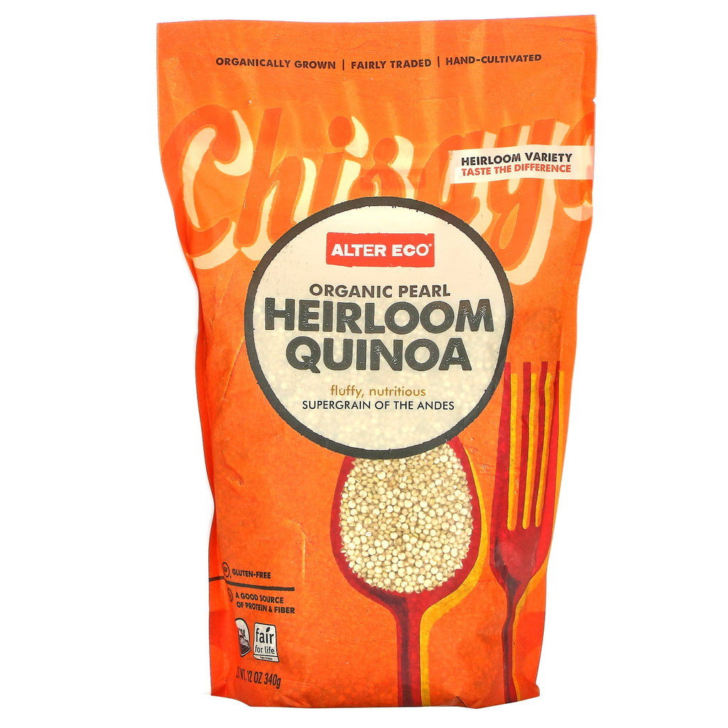Alter Eco, Organic Pearl Heirloom Quinoa, 12 oz (340 g)