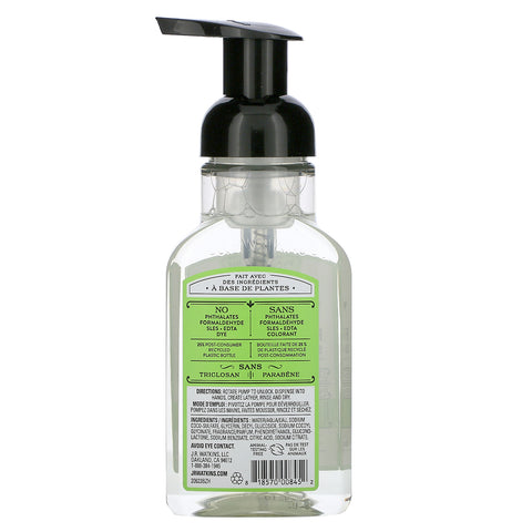 J R Watkins, Foaming Hand Soap, Aloe & Green Tea, 9 fl oz (266 ml)
