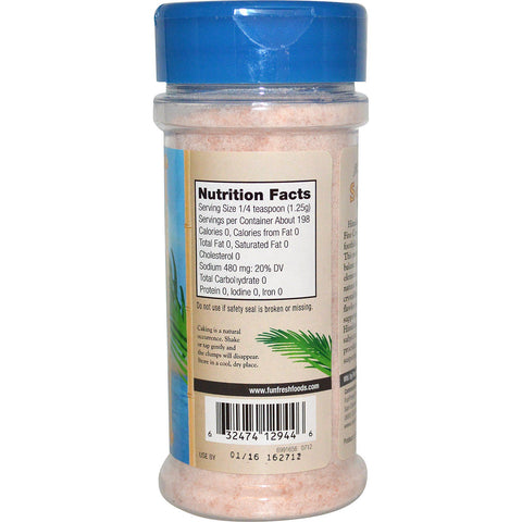 FunFresh Foods, Himalayan Pink Sea Salt, 8.75 oz (248 g)