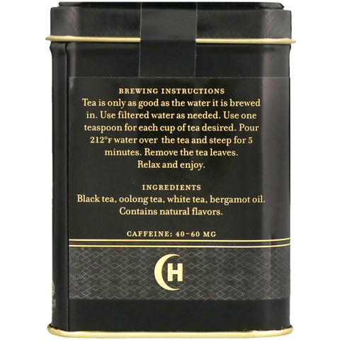 Harney & Sons, sort te, Earl Grey Supreme med sølvspidser, 4 oz