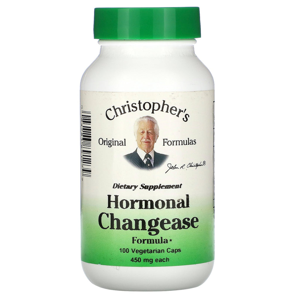 Christopher's Original Formulas, Hormonal Changease Formula, 450 mg, 100 Vegetarian Caps