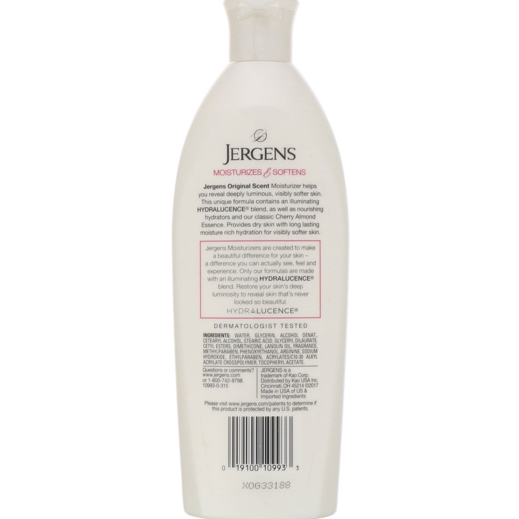Jergens, Original Scent, Dry Skin Moisturizer, 10 fl oz (295 ml)
