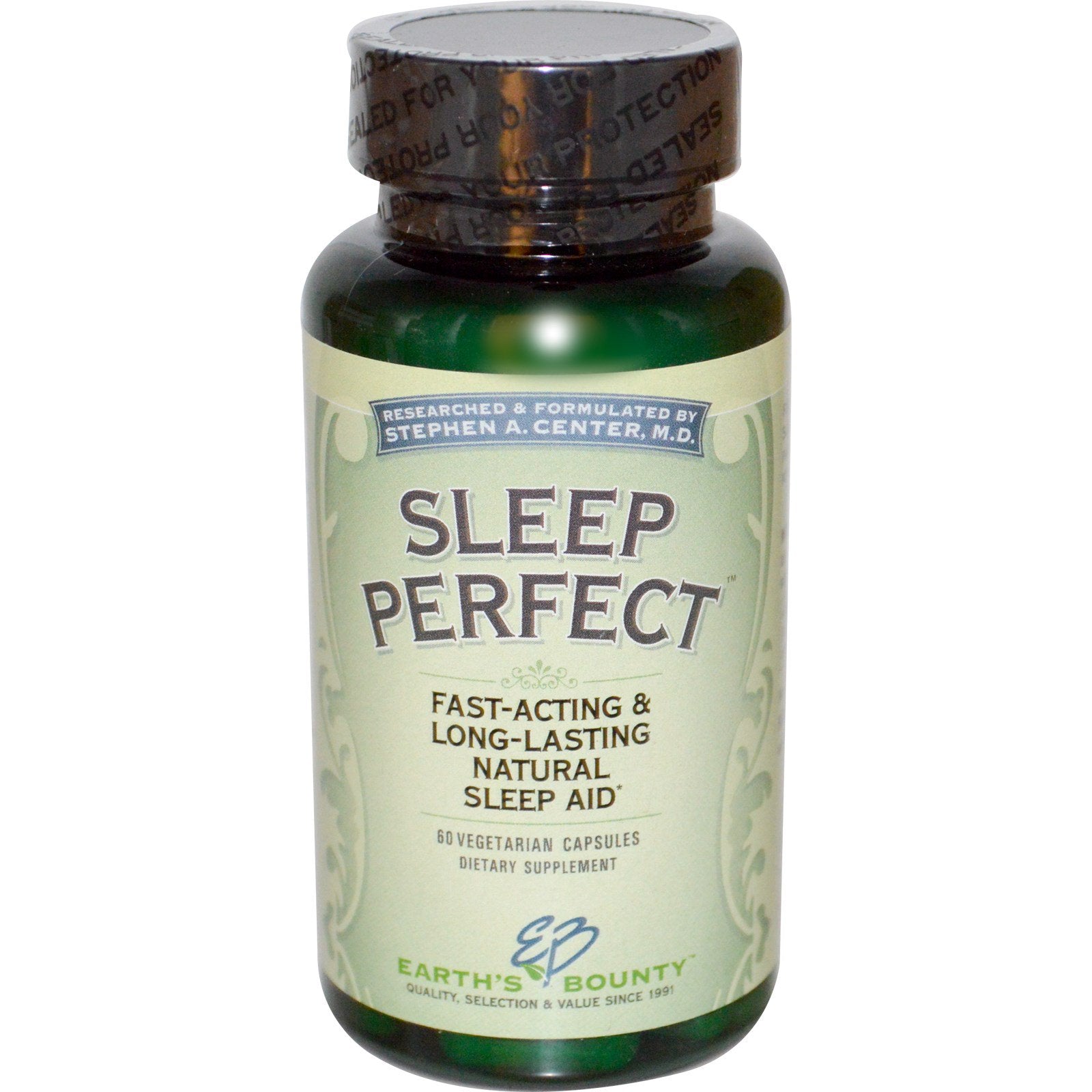 Earth's Bounty, Sleep Perfect, 60 Vegetarian Capsules