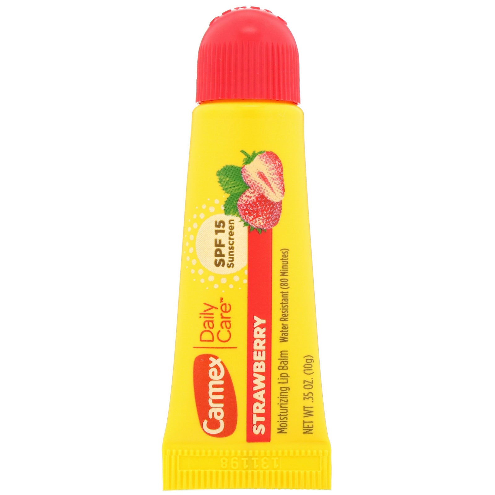 Carmex, Daily Care, Moisturizing Lip Balm, Strawberry, SPF 15, .35 oz (10 g)